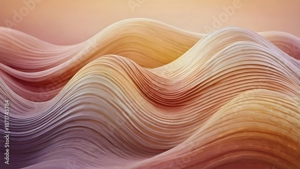 Obraz Velvet Gradient Waves