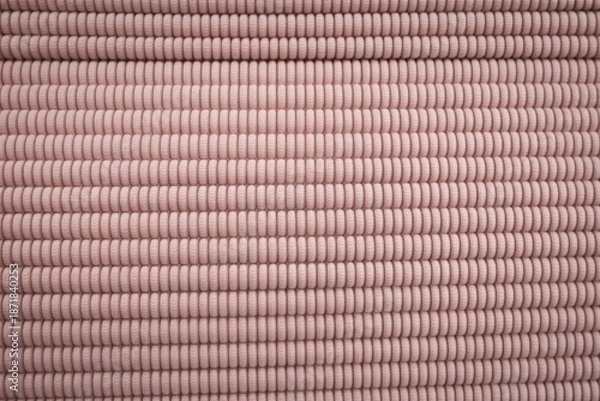 Obraz Textured woven surface in soft pink