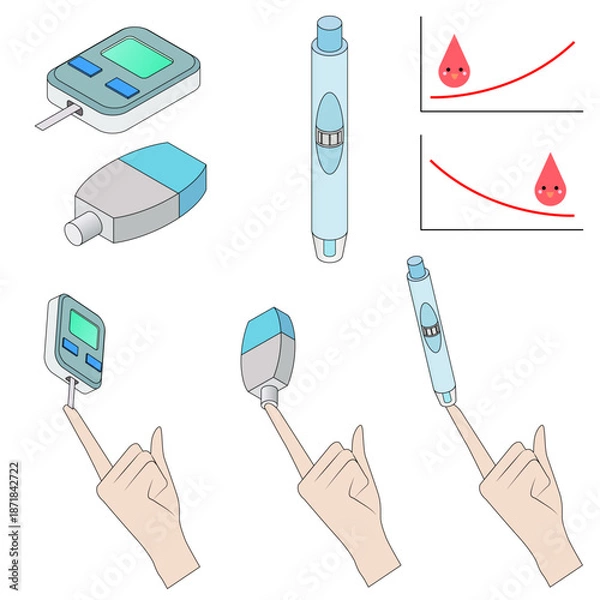 Obraz 採血用穿刺器具（主線あり）