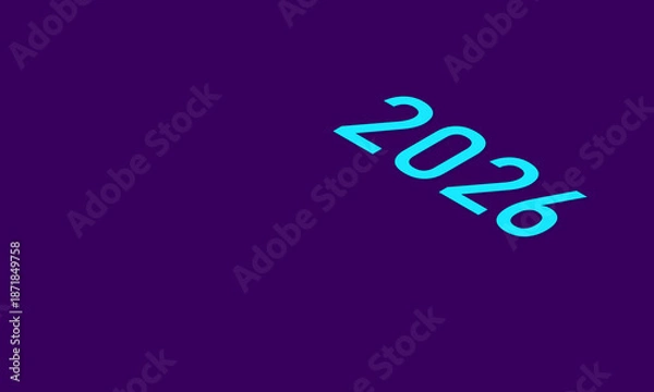 Fototapeta 2026 text design .