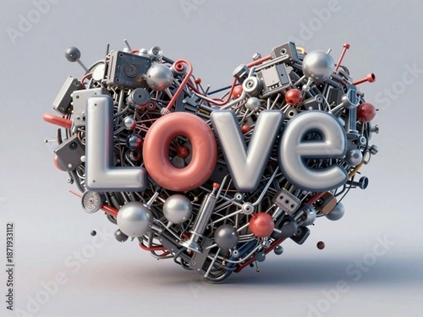 Fototapeta engine 3d xray blue transparent