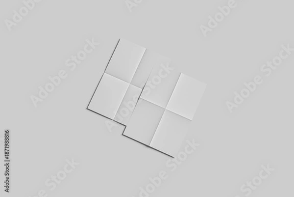 Obraz Blank Letterhead Mockup