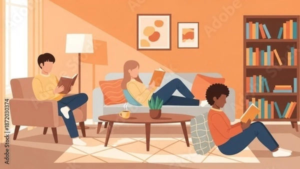 Obraz students in classroom