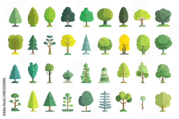 Obraz 木のイラスト(png)