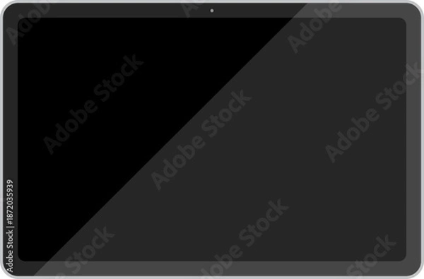 Obraz Tablet pad web icon vector in flat style