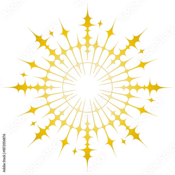 Fototapeta 光輝く光の輪No.67