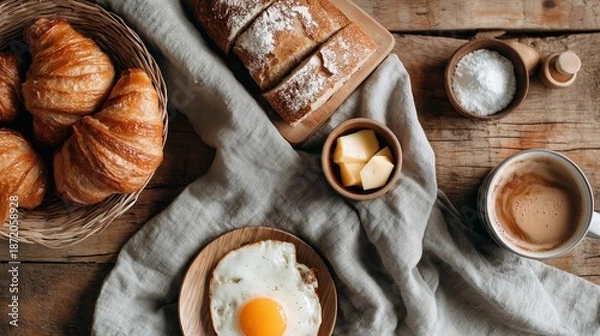 Obraz 朝食セット