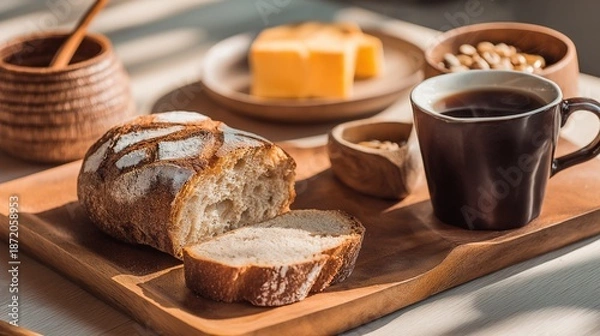 Obraz 朝食セット