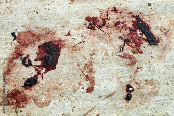 Obraz bloodstain