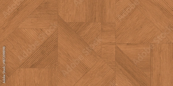 Obraz brown wooden texture panel with natural plank pattern.