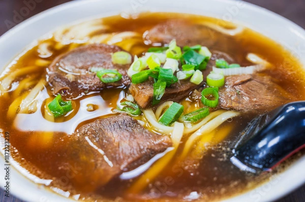 Obraz 台湾料理　牛肉麺