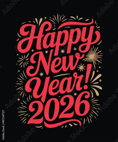 Obraz Happy new year 2026