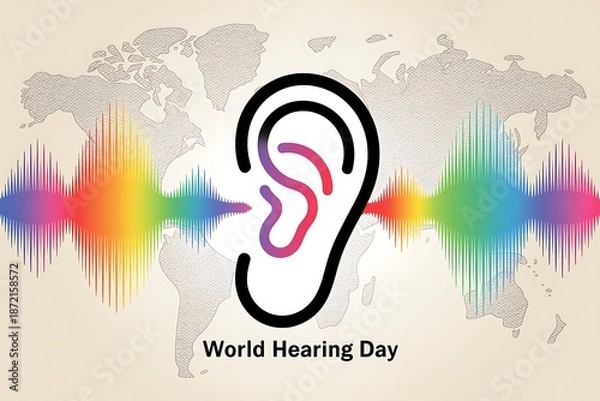 Obraz Celebrating world hearing day