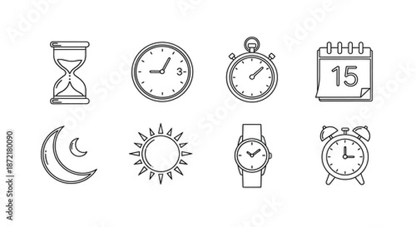 Obraz Various timekeeping devices