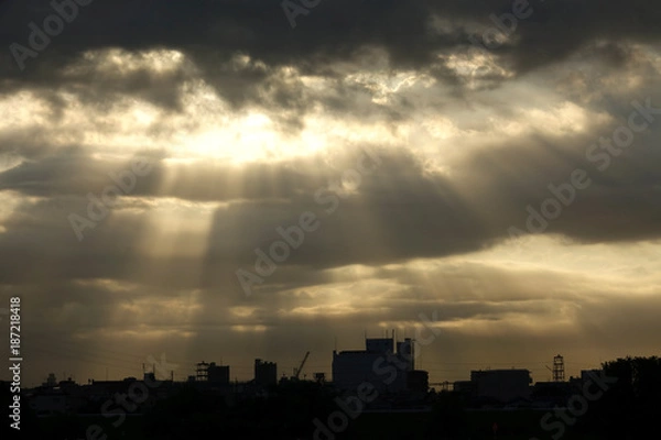 Obraz 夜明けの光芒_770