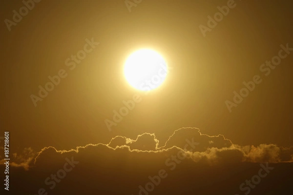 Obraz 雲と夕陽_765