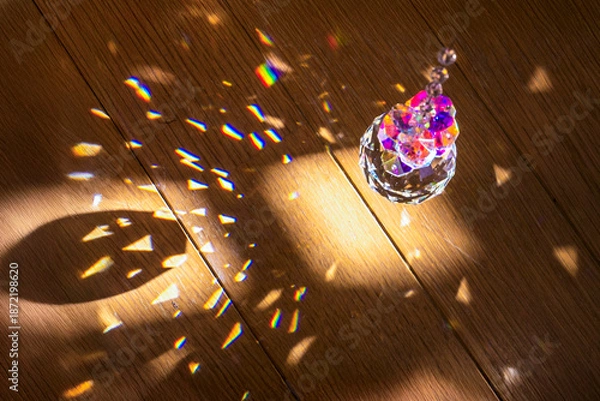 Fototapeta 輝くサンキャッチャー