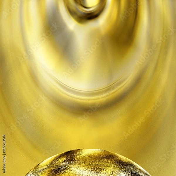 Obraz golden abstract background