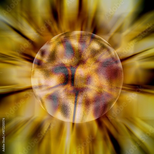 Obraz glass ball background