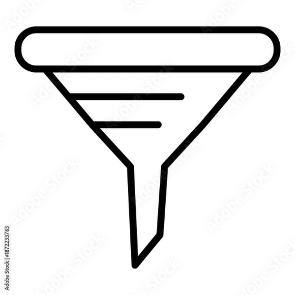Obraz Funnel icon