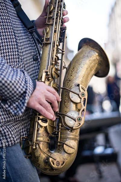 Obraz Le saxophone
