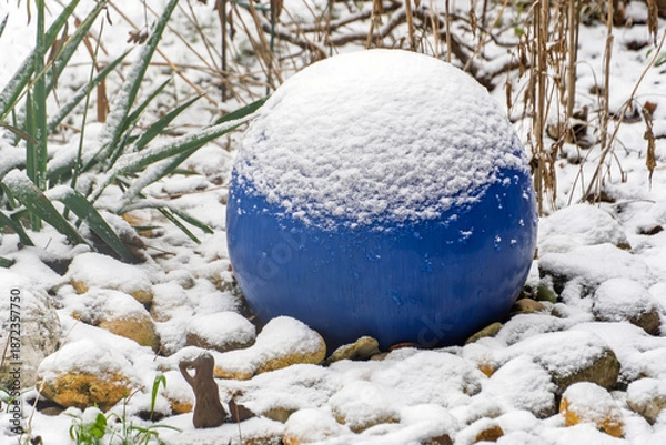 Obraz Schnee im Garten