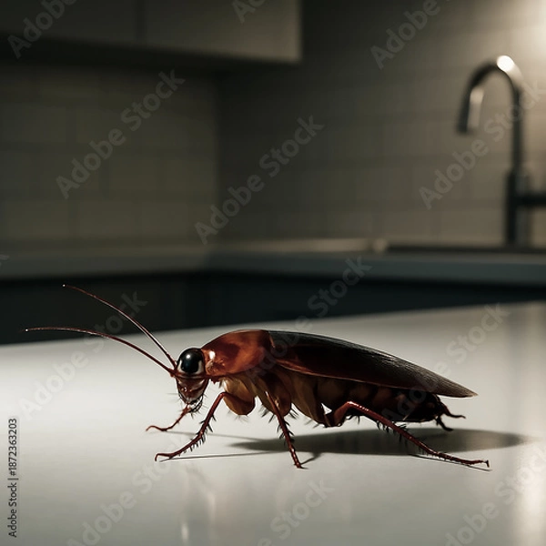 Obraz cockroach in the kitchen