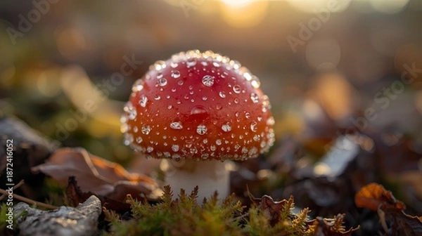 Obraz fly agaric mushroom
