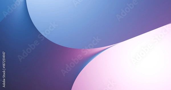 Obraz abstract 3d render blue background