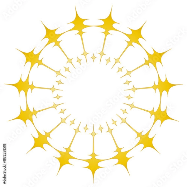 Fototapeta 光輝く光の輪No.69