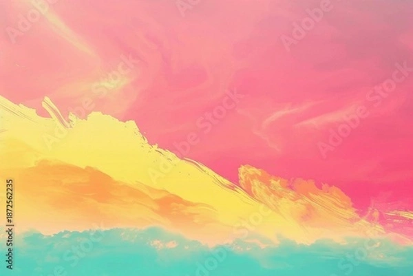 Obraz abstract watercolor background