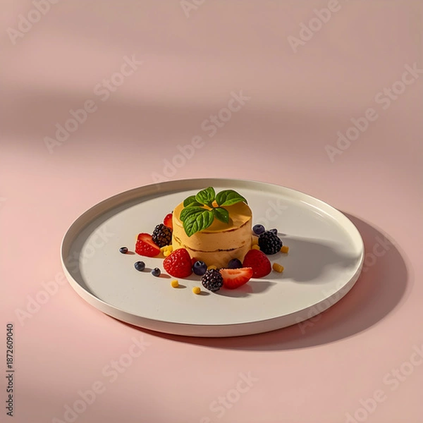 Obraz Minimal Dessert Background