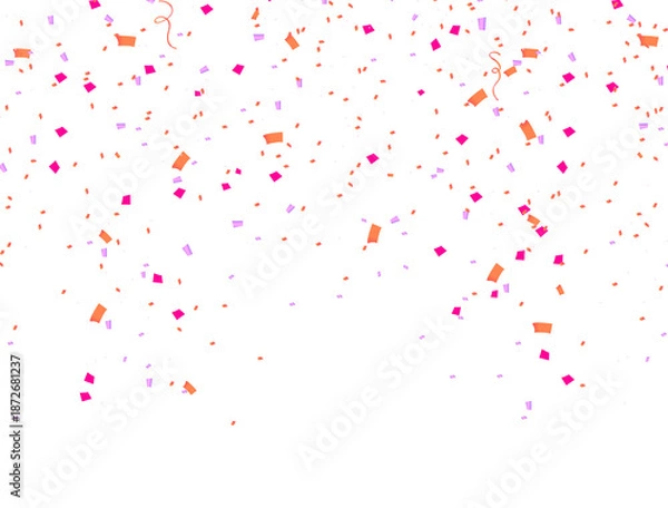 Obraz Confetti PNG 4K