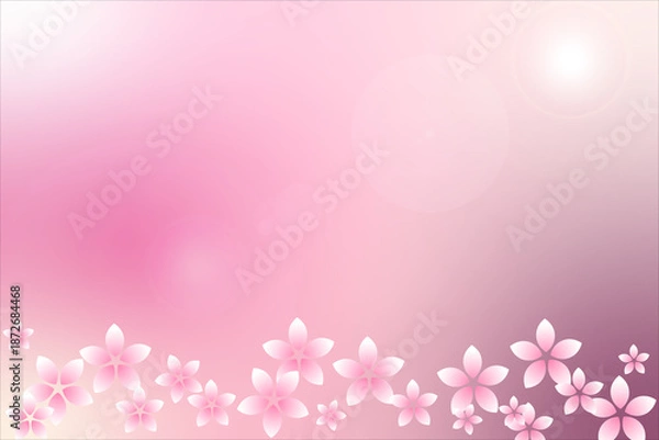 Obraz 桜、ピンク、背景	

