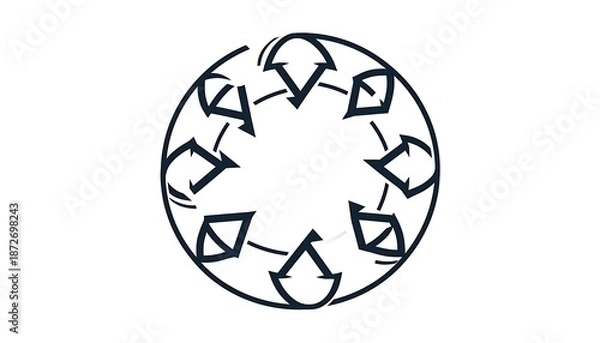 Obraz set of easter eggs