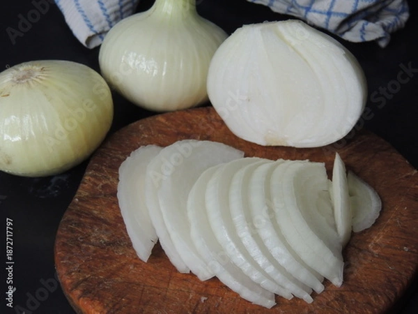Obraz onion and garlic