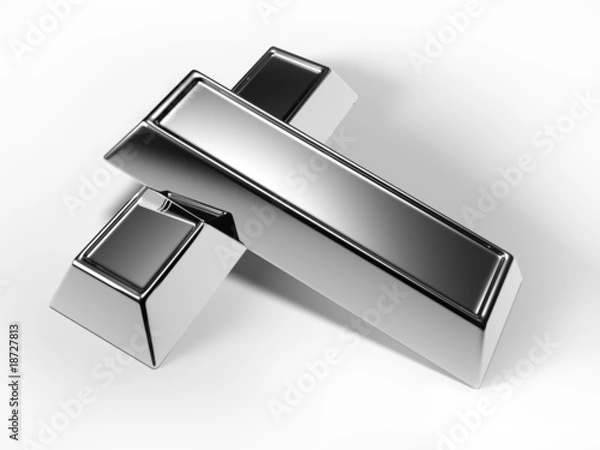 Obraz Silver bars