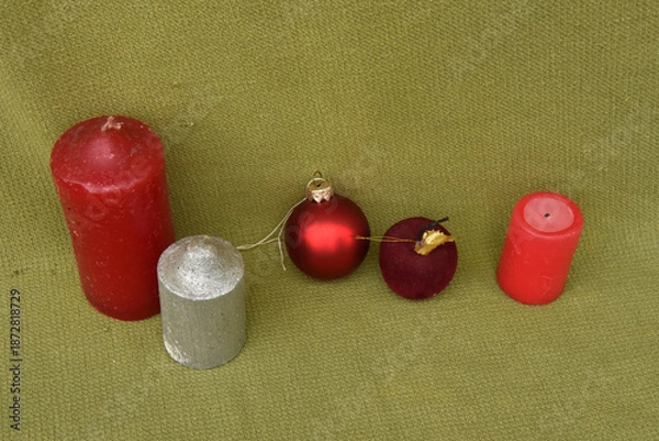 Obraz Christmas decorations arrangement