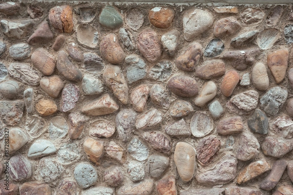 Obraz Stone texture creates natural rustic wall background