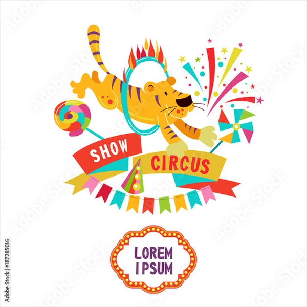 Fototapeta Circus clipart
