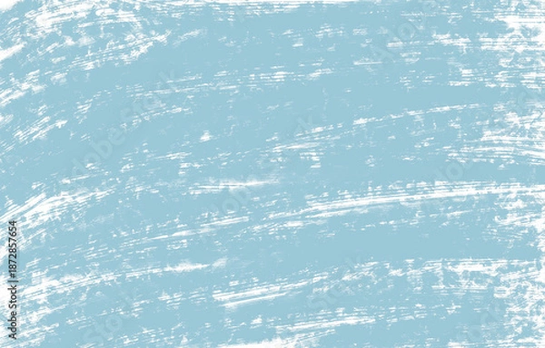 Obraz 水色のムラのあるペイント背景