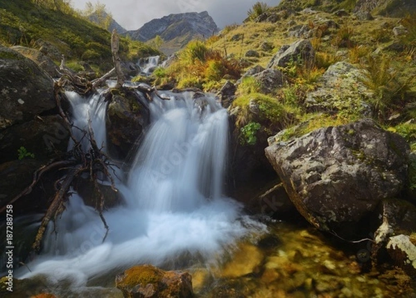 Fototapeta Small waterfall