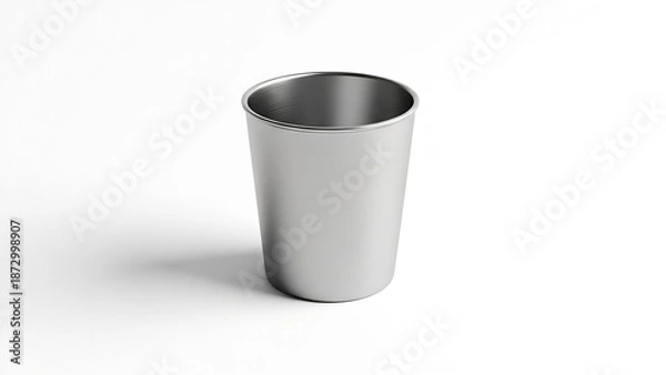 Obraz stainless steel cup