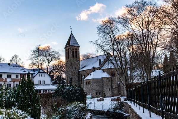 Obraz Dimanche hivernale