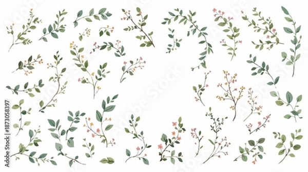 Fototapeta spring flowers background