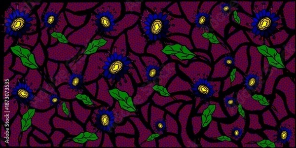 Obraz kitenge pattern