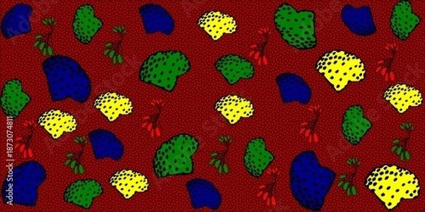 Obraz kitenge pattern