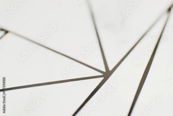 Fototapeta Modern Geometric Marble Pattern Close Up