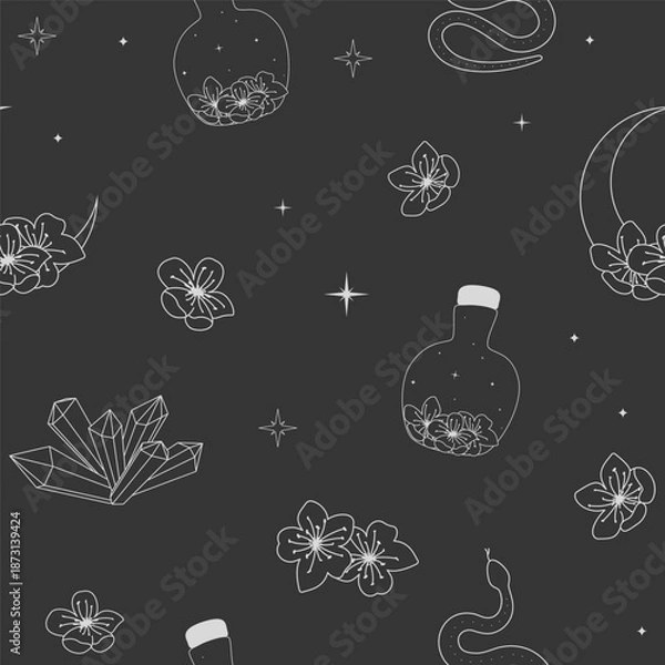 Obraz pattern with mystery aesthetic