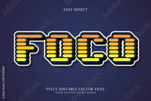 Obraz Vibrant Gradient Text Effect for Modern Headlines